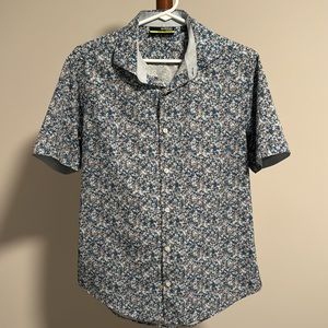 Murano Slim Fit Performance Woven Shirt